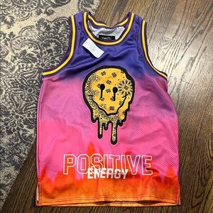 Rue 21  Positive Energy Jersey - Purple, Pink, and Orange new